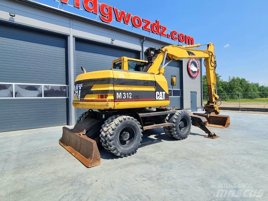 CAT M 312 Bagri na kolesih
