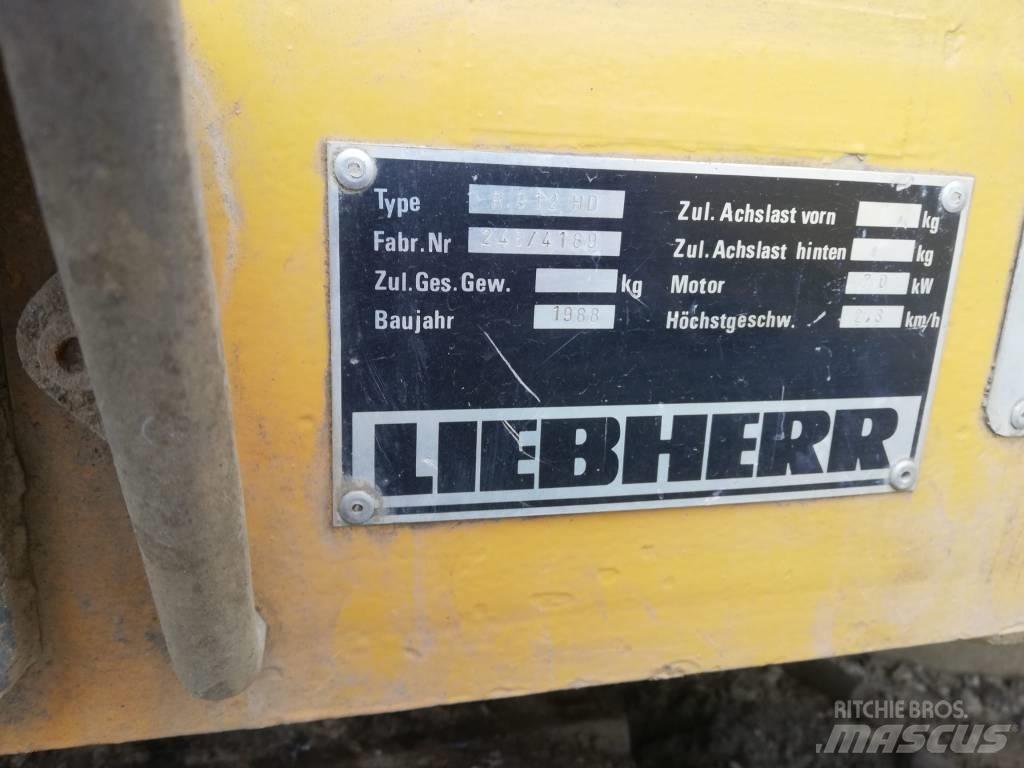 Liebherr R 912 Bagri goseničarji