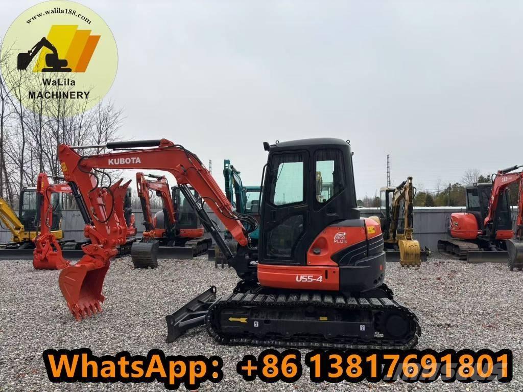 Kubota U 55-4 Mini bagri <7t