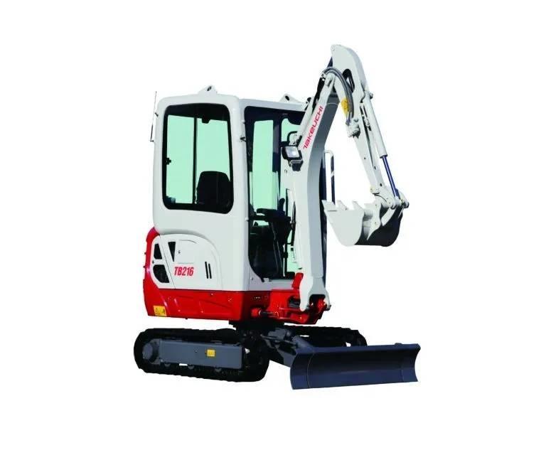 Takeuchi TB216 Mini bagri <7t