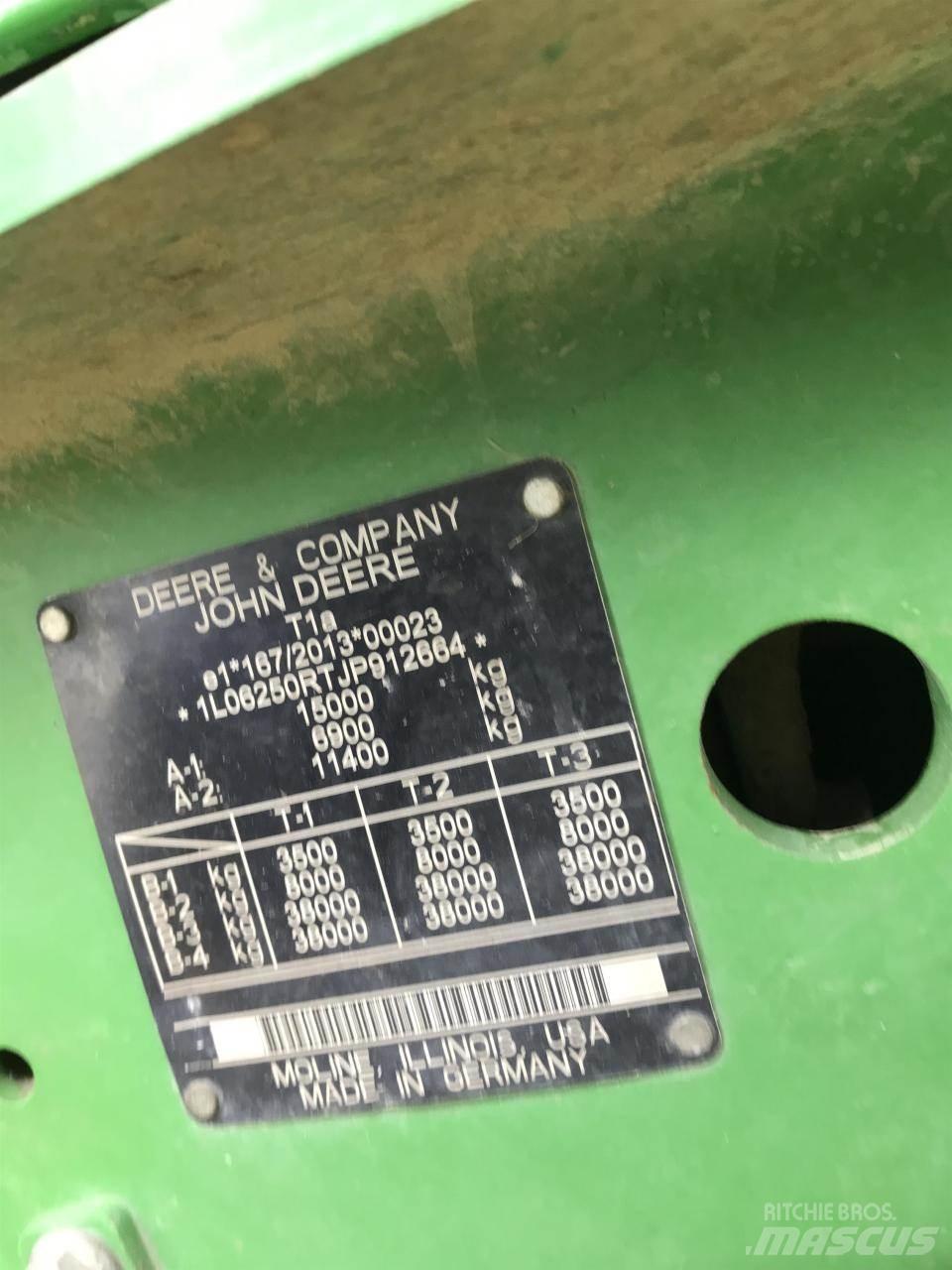 John Deere 6250R Traktorji