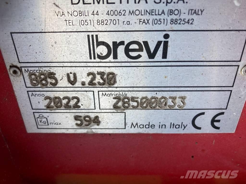 Breviglieri B85-230 Ostali priključki in naprave za pripravo tal