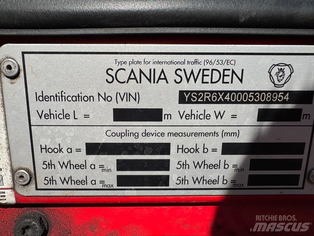 Scania R 560 Tovornjaki za hlode