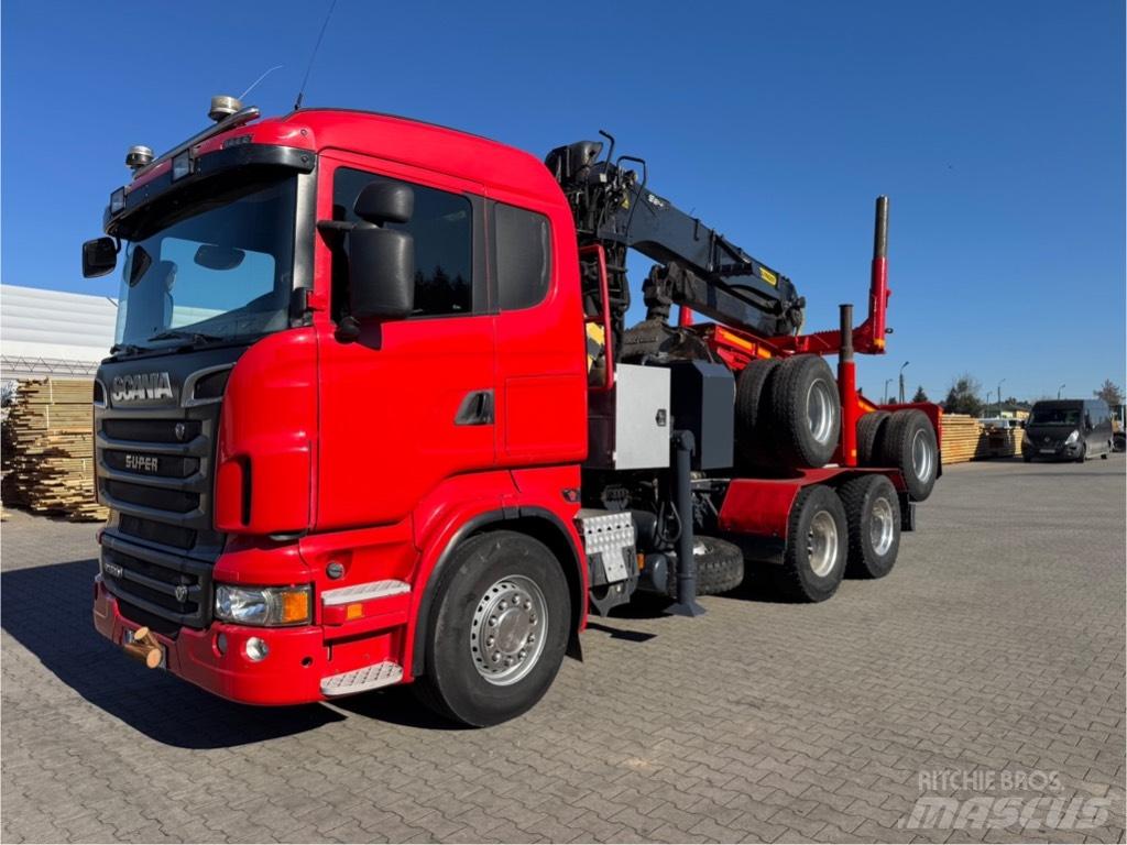 Scania R 560 Tovornjaki za hlode