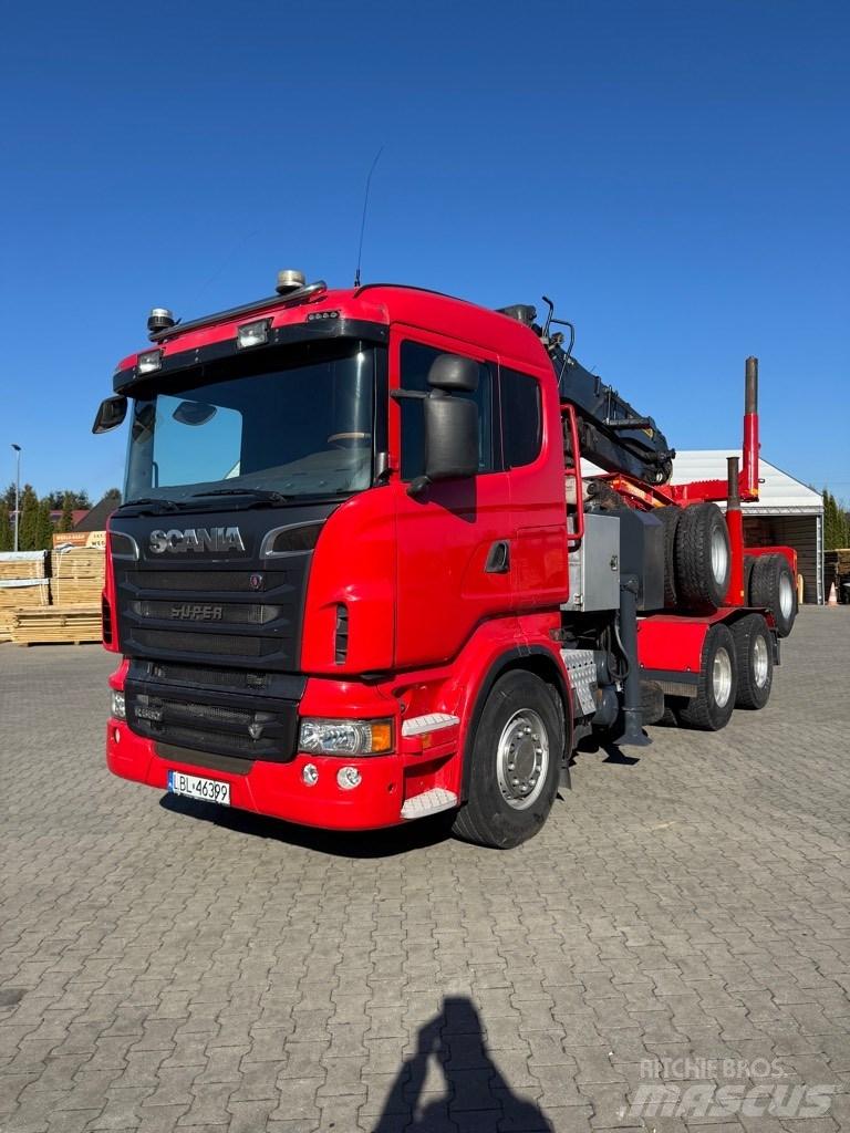 Scania R 560 Tovornjaki za hlode