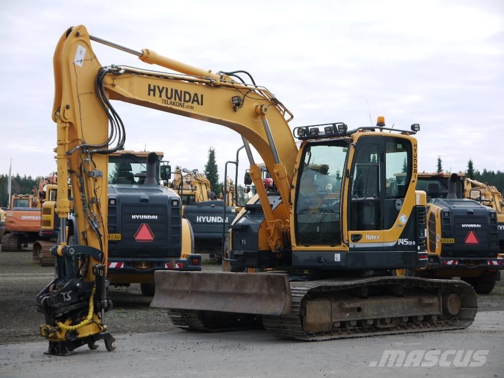 Hyundai R 145 LCRD-9 Bagri goseničarji