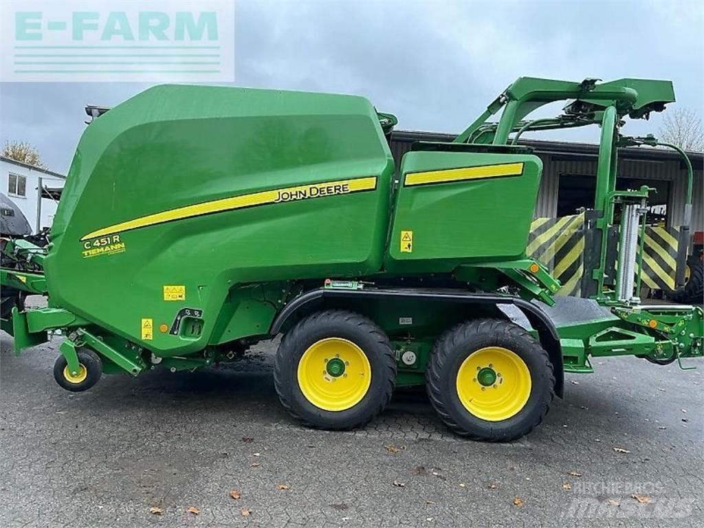 John Deere c451r Balirke (kvadratne bale)