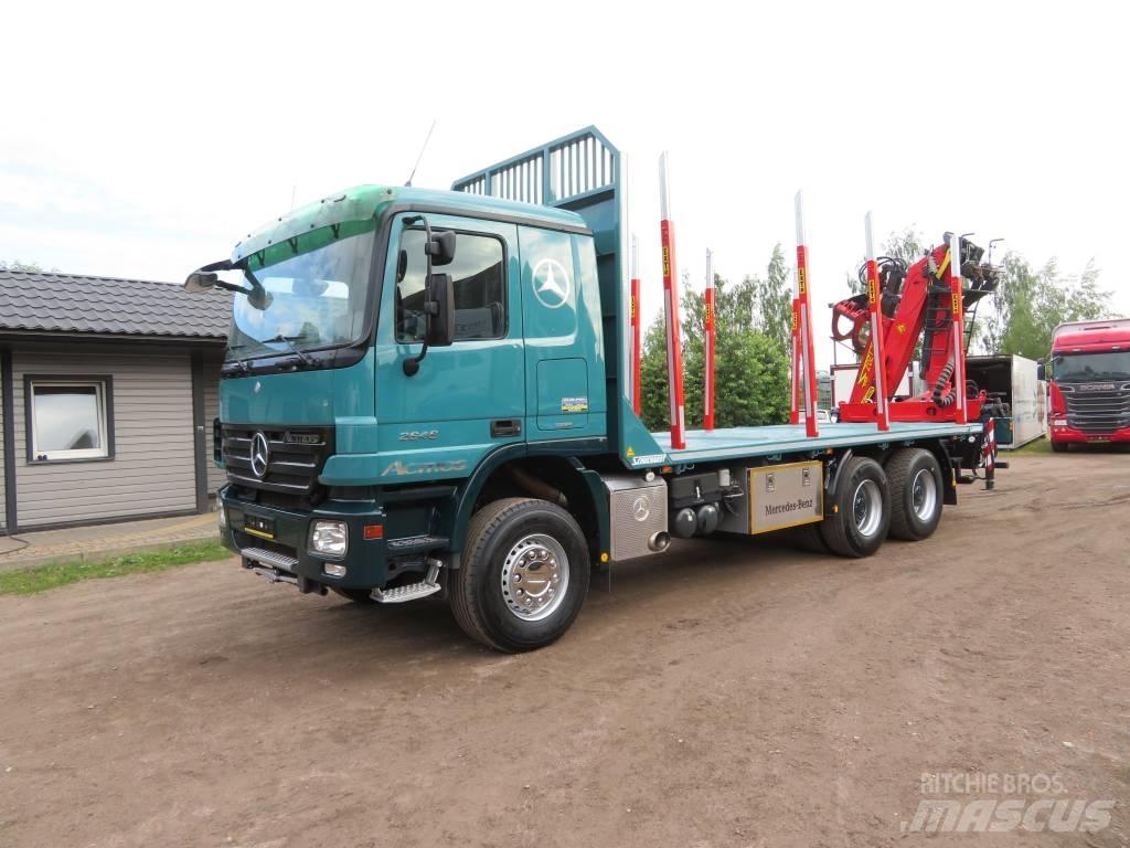 Mercedes-Benz 6X4 Tovornjaki za hlode