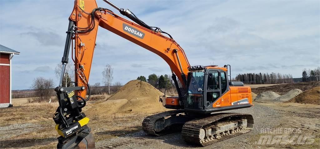 Doosan DX 225 LC-5 Bagri goseničarji