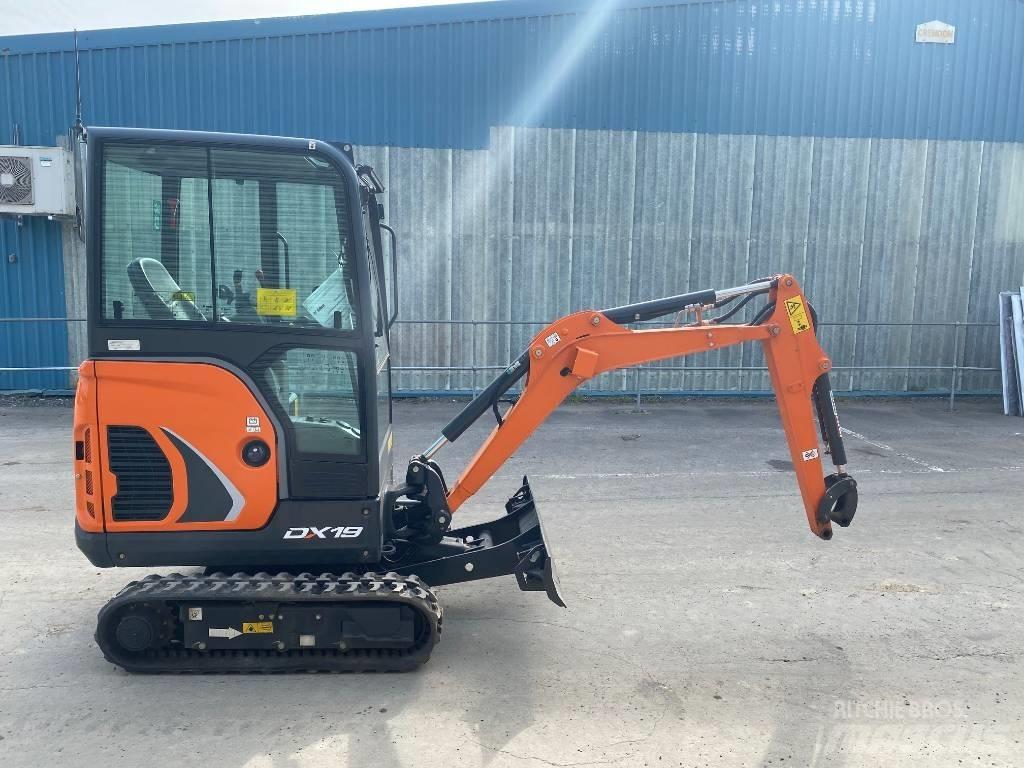 Doosan DX 19 Mini bagri <7t
