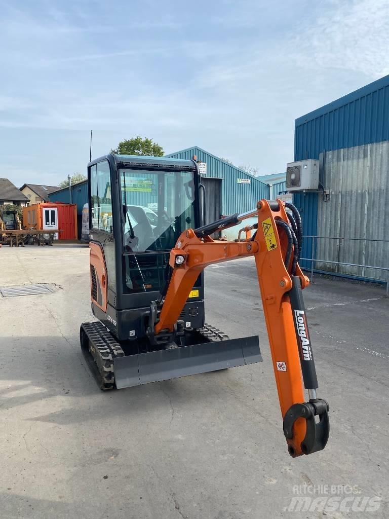 Doosan DX 19 Mini bagri <7t