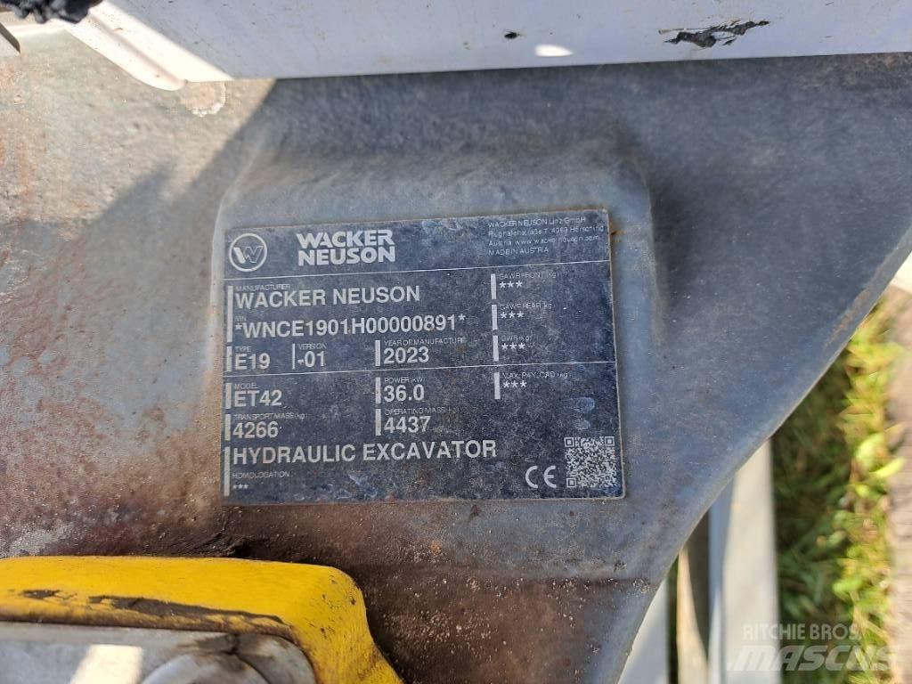Wacker Neuson ET42 Bagri goseničarji