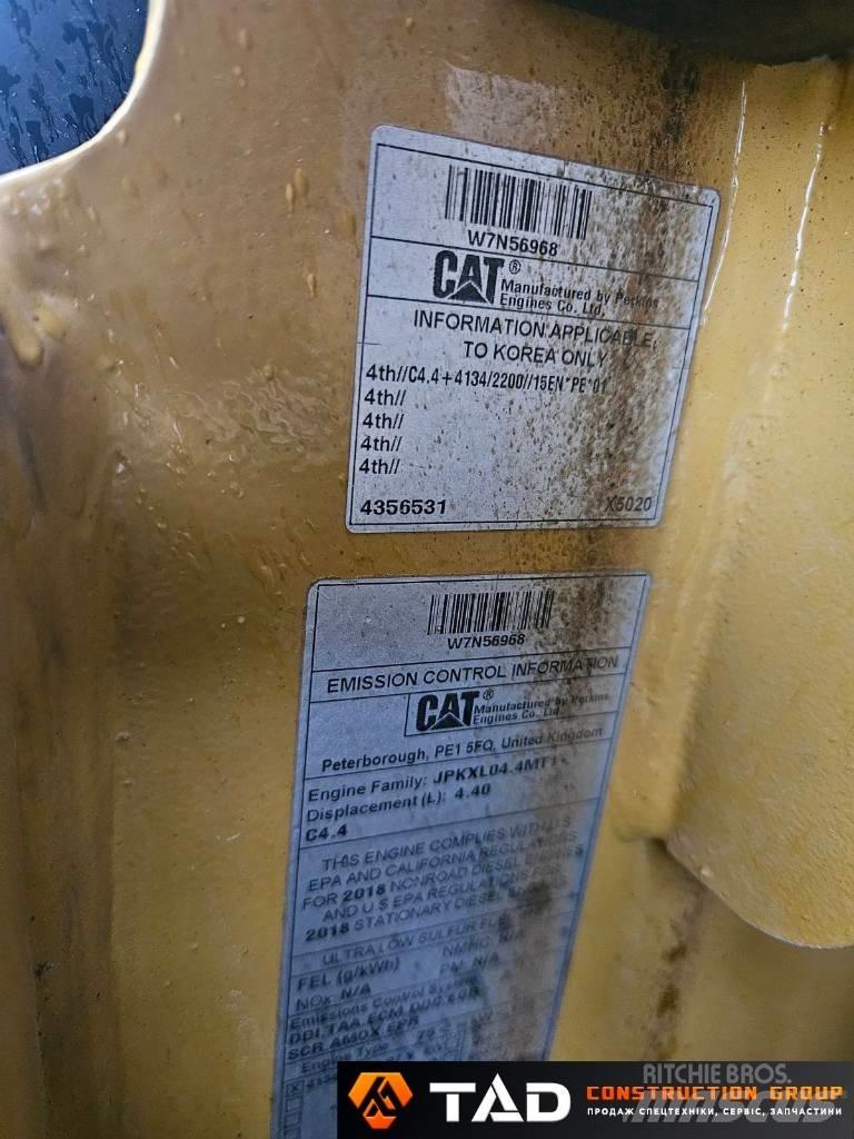 CAT CW 34 Kolesni valjarji s pnevmatikami