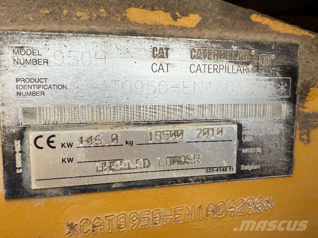 CAT 950 H Kolesni nakladalci