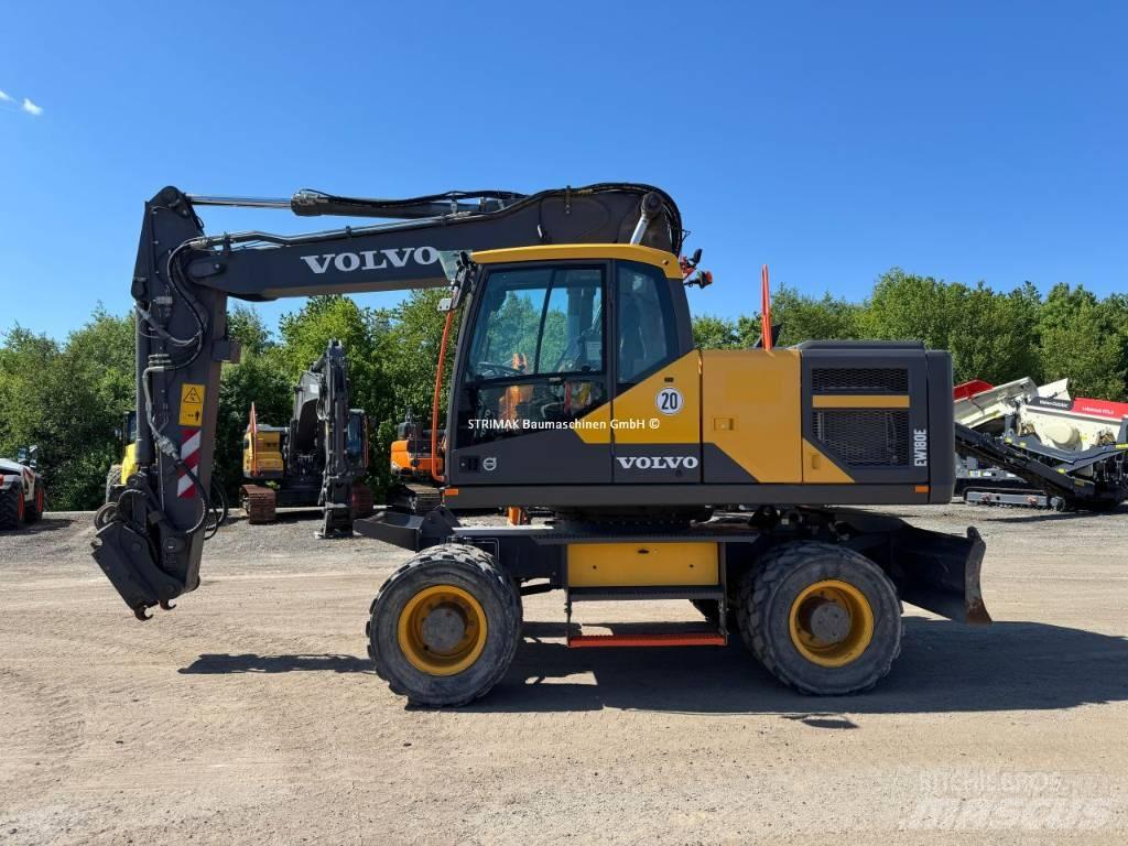 Volvo EW 180 E Bagri na kolesih