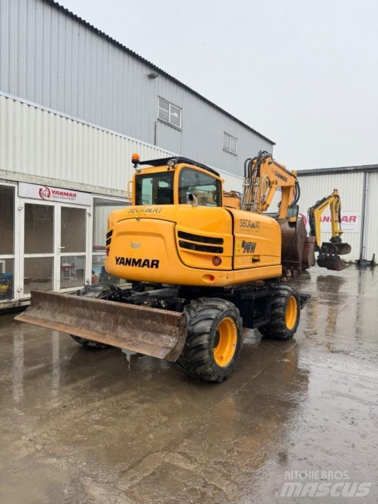 Yanmar B95W (40496) Bagri na kolesih