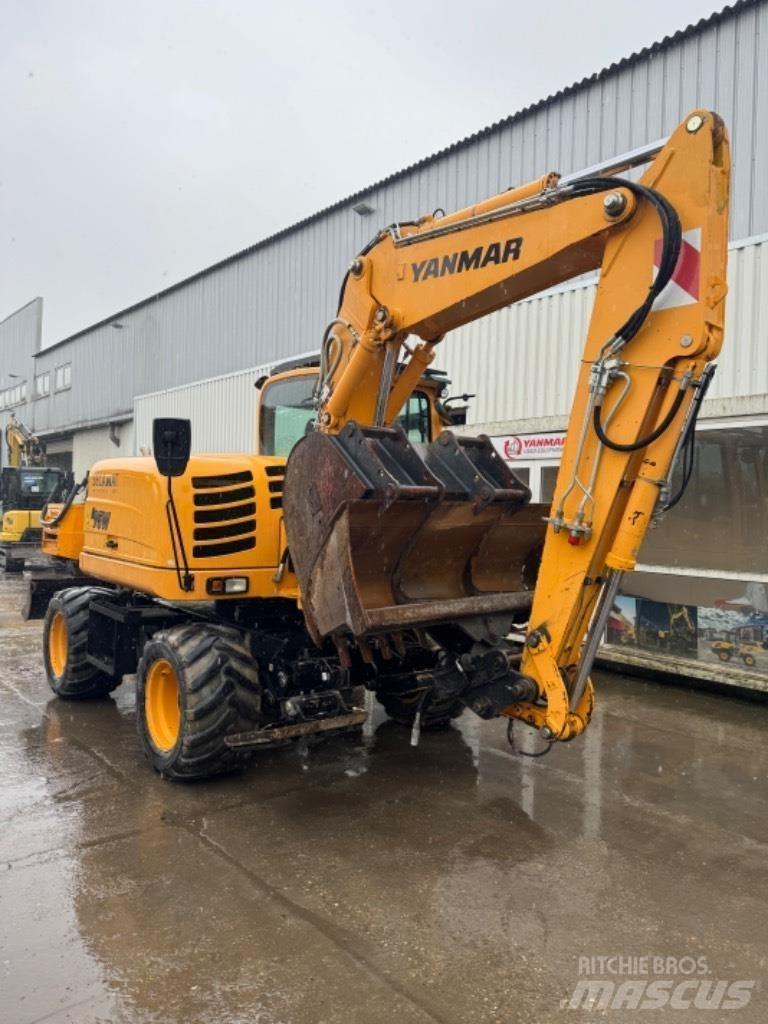 Yanmar B95W (40496) Bagri na kolesih