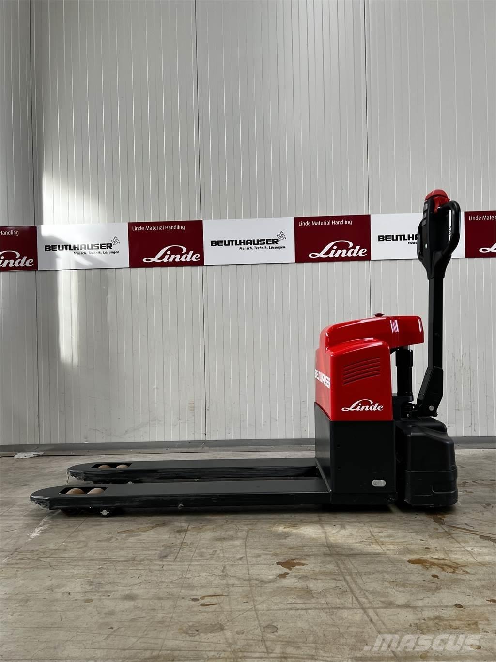 Linde MT15 Ročni električni viličar