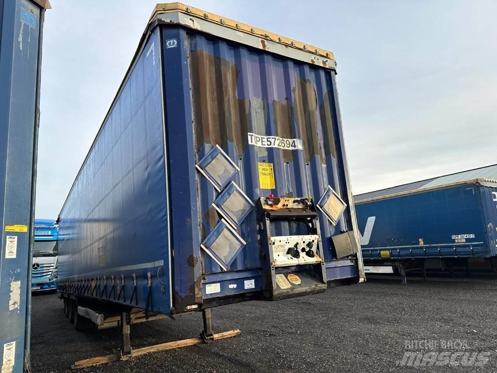 Krone SD MEGA-LINER Polprikolice s ponjavo