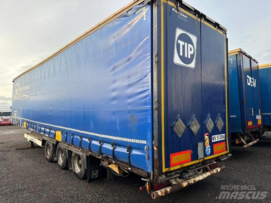 Krone SD MEGA-LINER Polprikolice s ponjavo