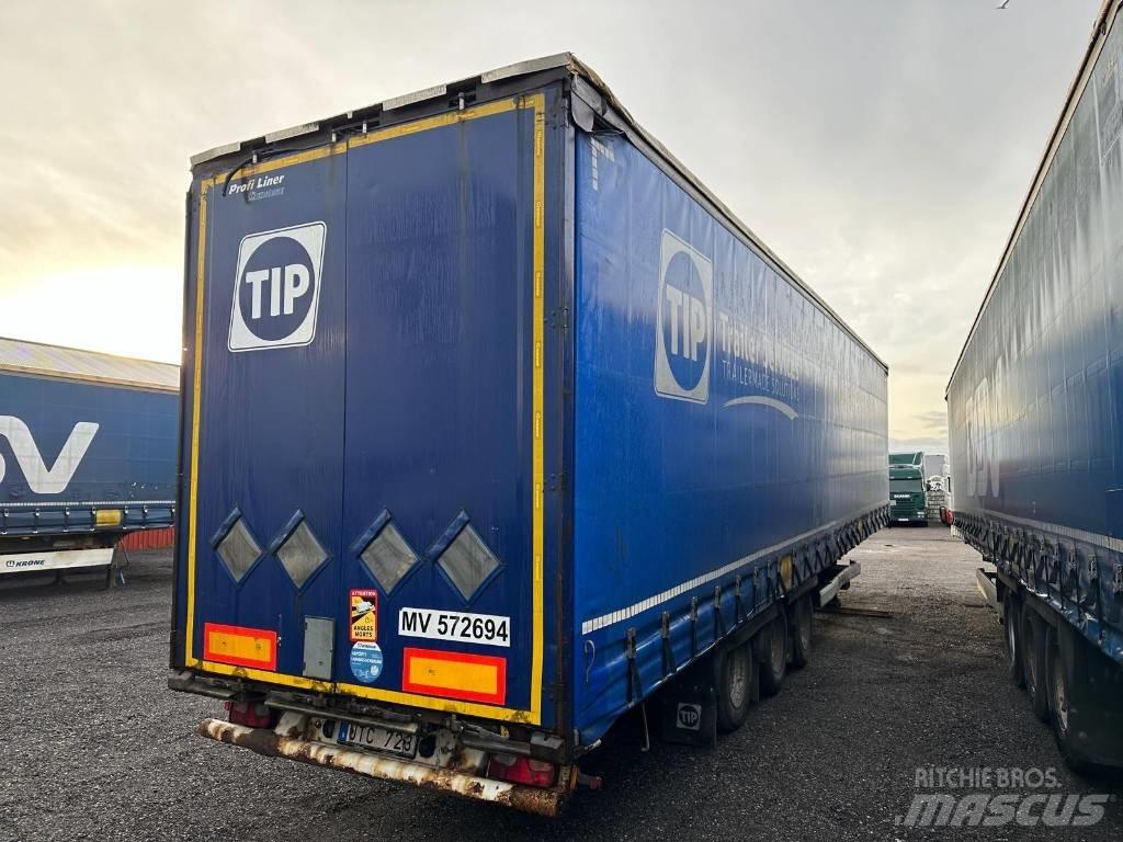 Krone SD MEGA-LINER Polprikolice s ponjavo