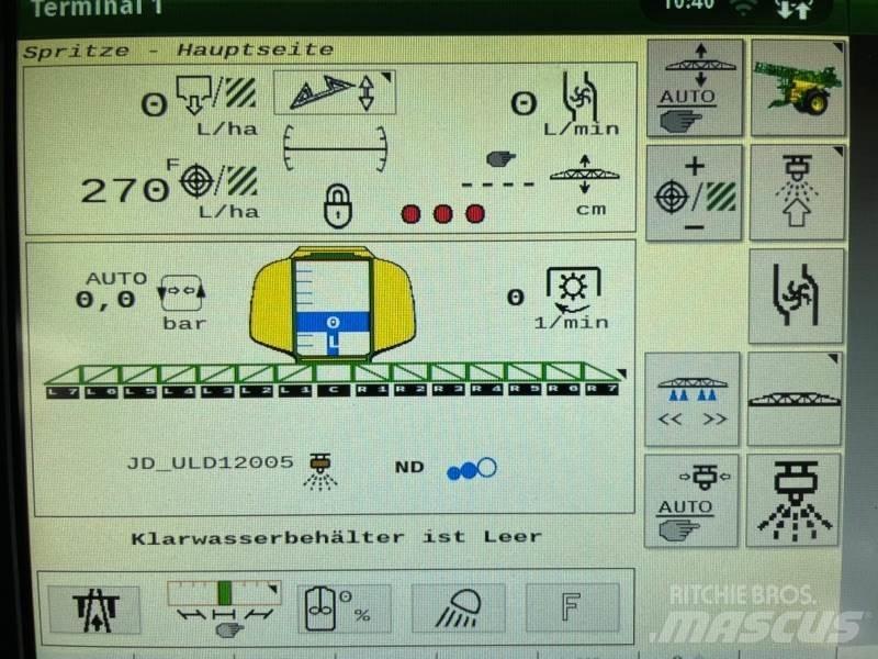 John Deere R740i Vlečne škropilnice