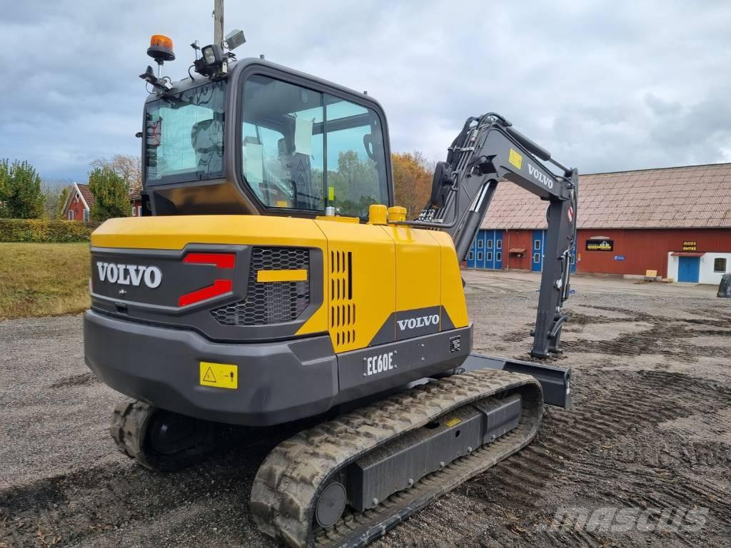 Volvo EC60E Mini bagri <7t