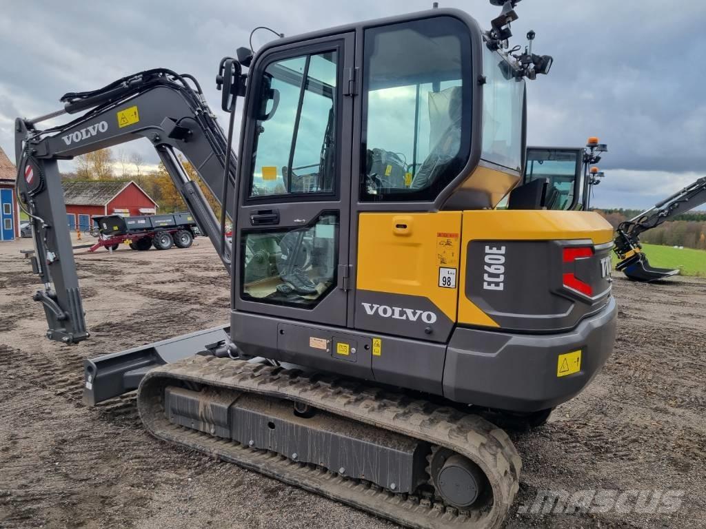 Volvo EC60E Mini bagri <7t