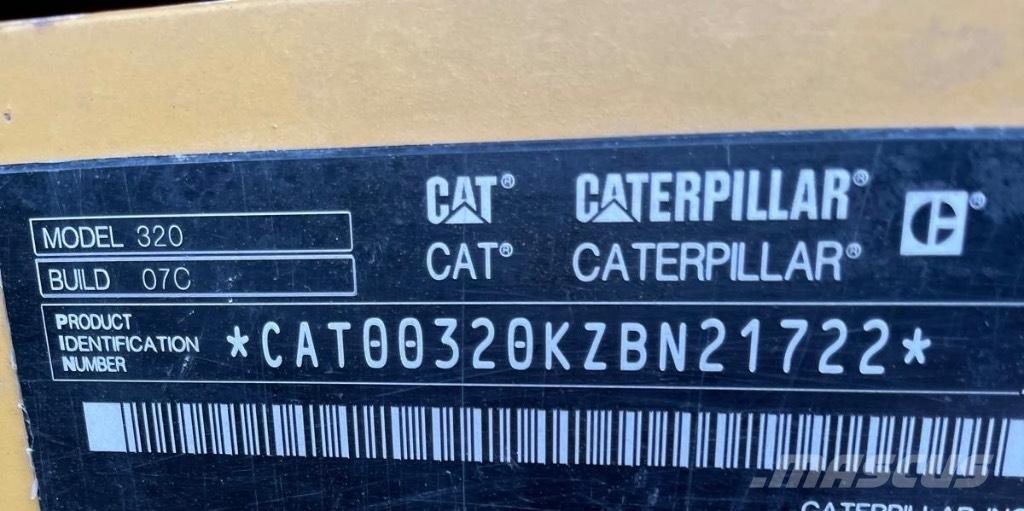 CAT 320 Bagri goseničarji