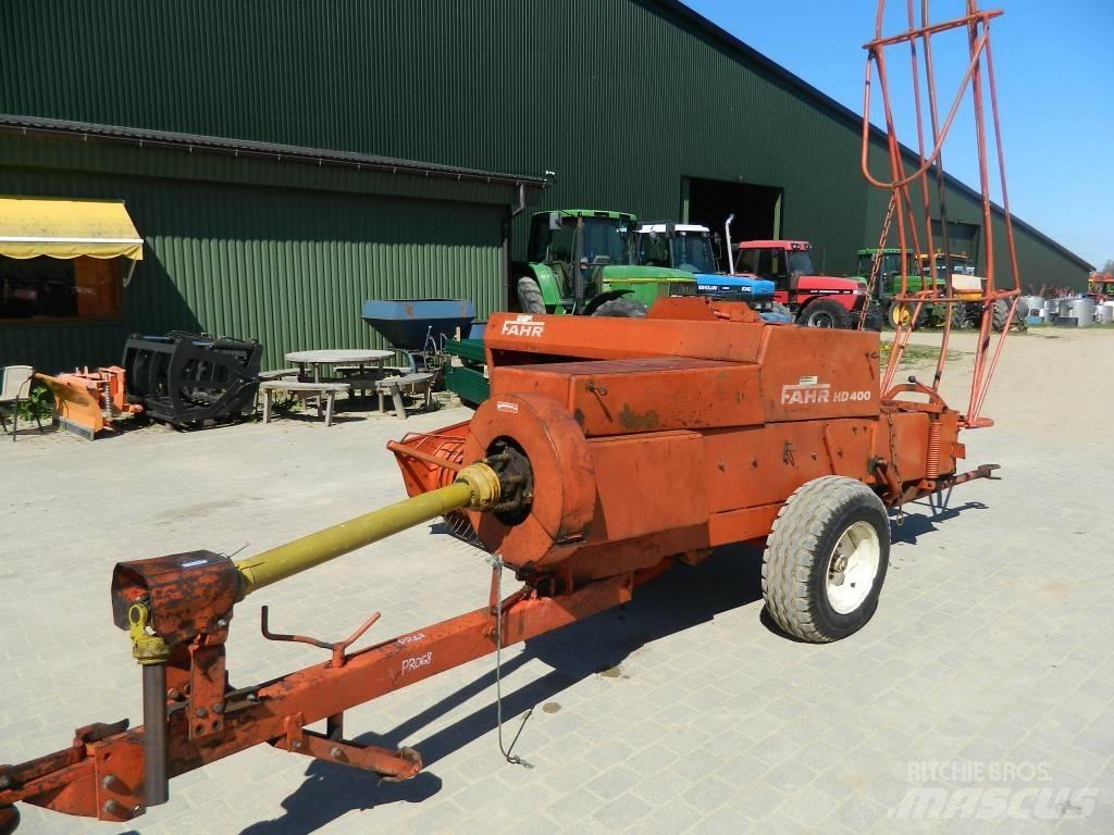 Fahr HD 400 Balirke (kvadratne bale)