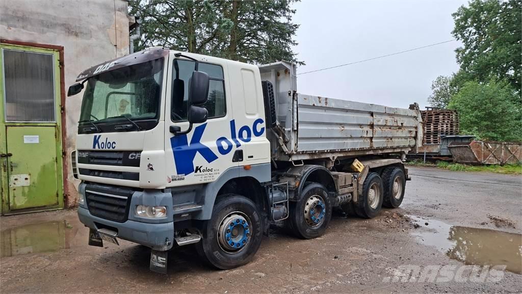 DAF CF 85.460 8X4 Tovornjaki s kesonom/platojem