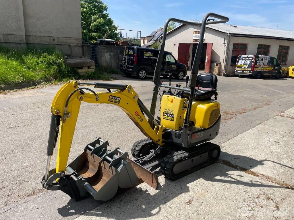 Wacker Neuson 803 Mini bagri <7t
