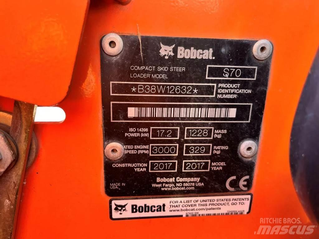 Bobcat S70 Skid steer mini nakladalci