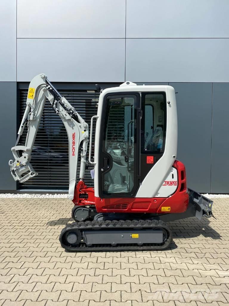 Takeuchi TB 320 Mini bagri <7t