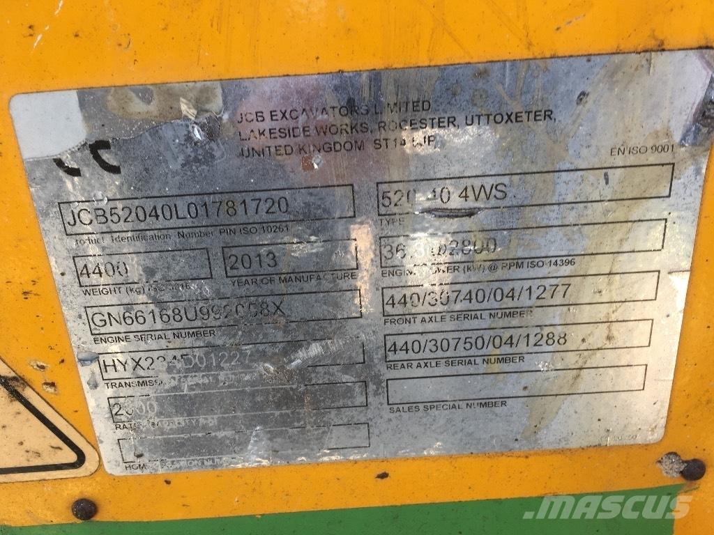JCB 520-40 Teleskopski viličarji