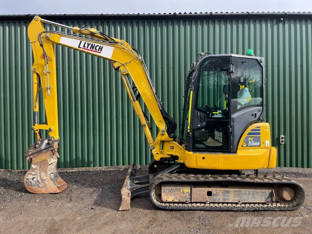 Komatsu PC 55 MR Mini bagri <7t