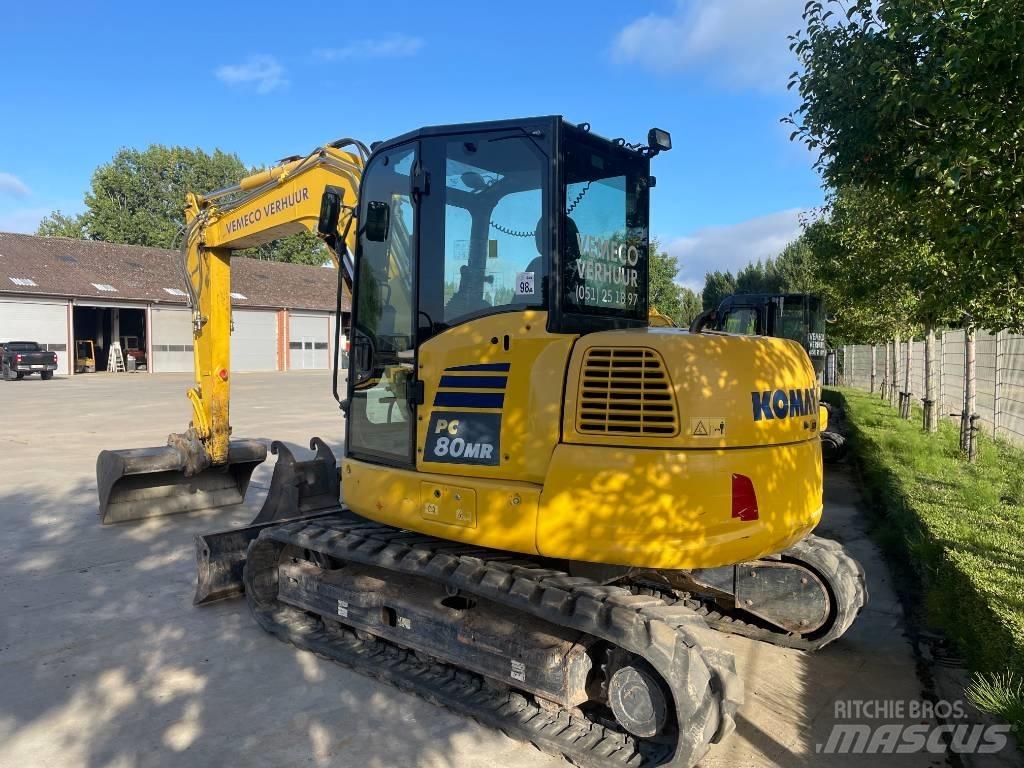 Komatsu PC 80 MR-5 Midi bagri 7t – 12t