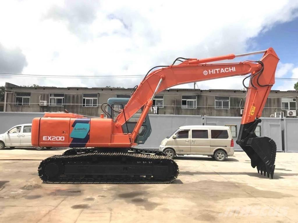 Hitachi EX200 Bagri goseničarji