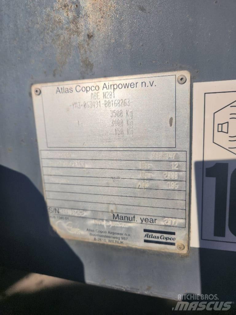 Atlas Copco XAHS 347 Kompresorji