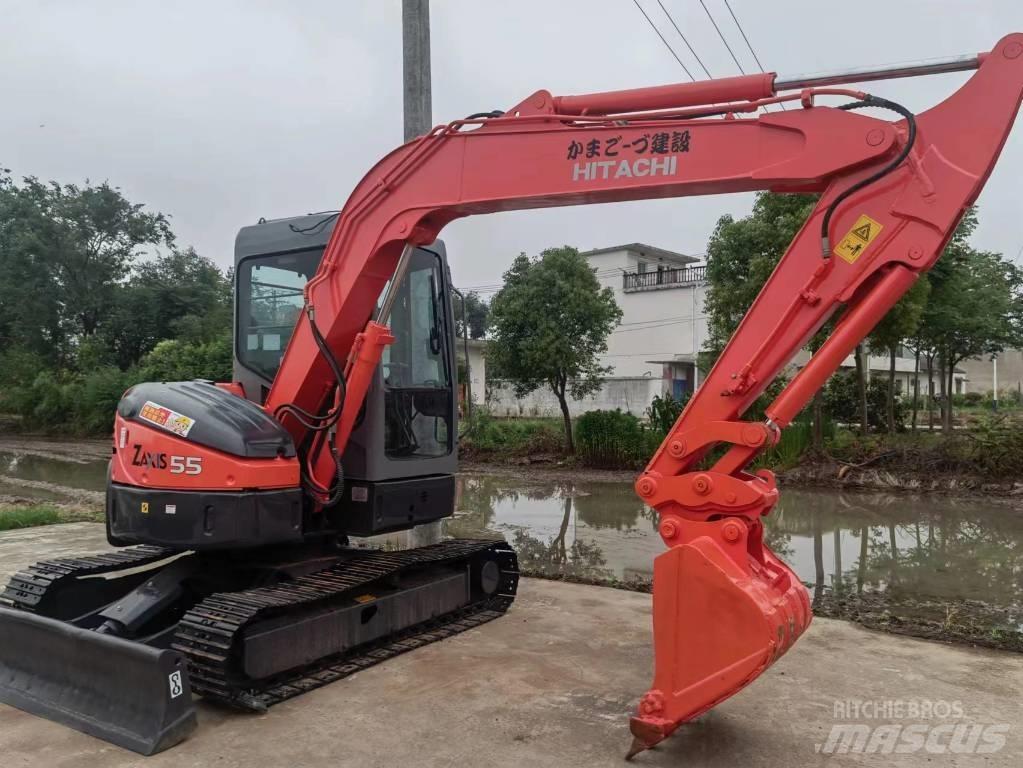 Hitachi ZX 55 UR Mini bagri <7t