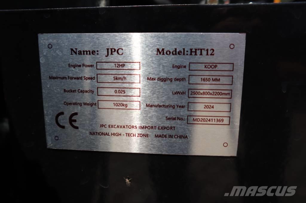JPC HT12 Mini bagri <7t