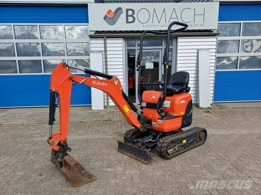 Kubota U 10-3 Mini bagri <7t