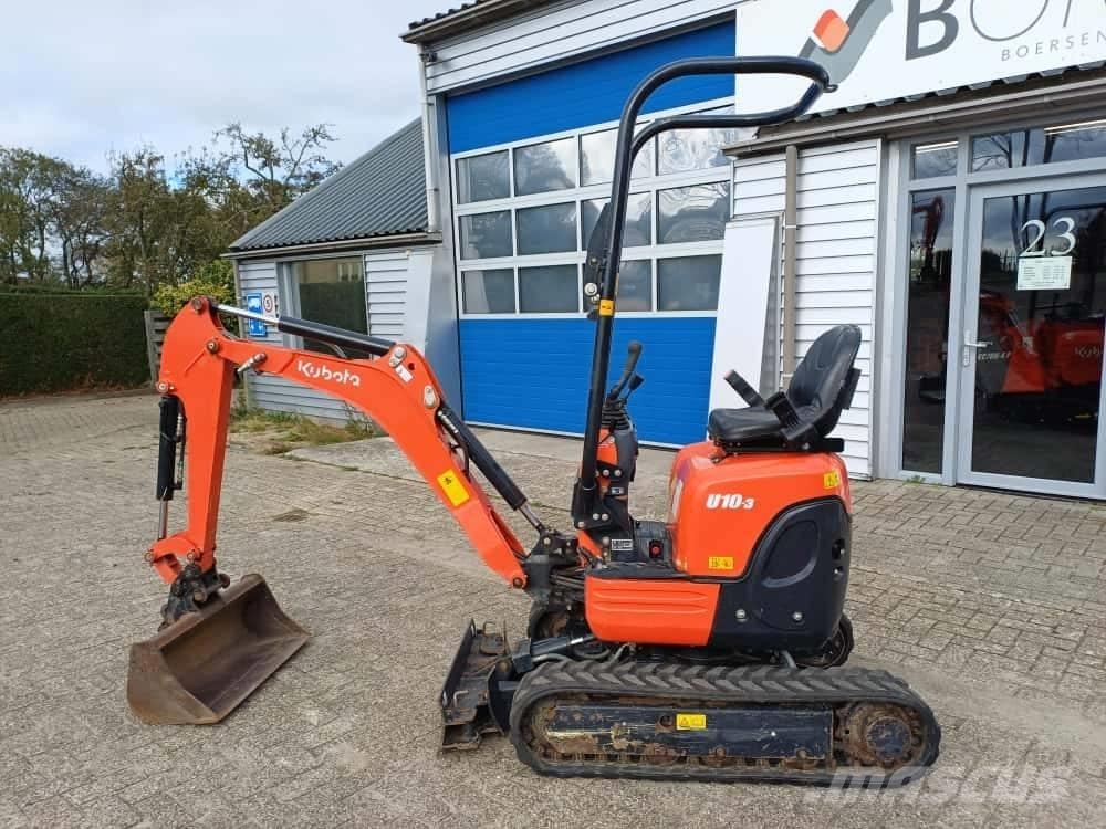 Kubota U 10-3 Mini bagri <7t