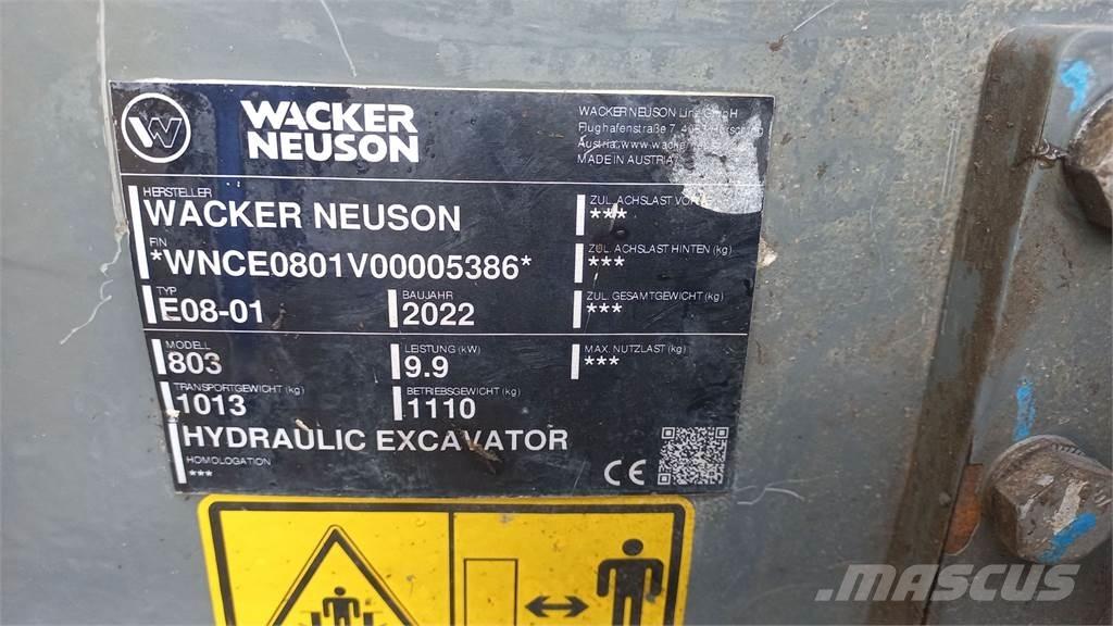 Wacker Neuson 803 Bagri goseničarji