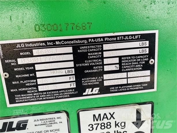 JLG 460 SJ Teleskopske dvižne ploščadi