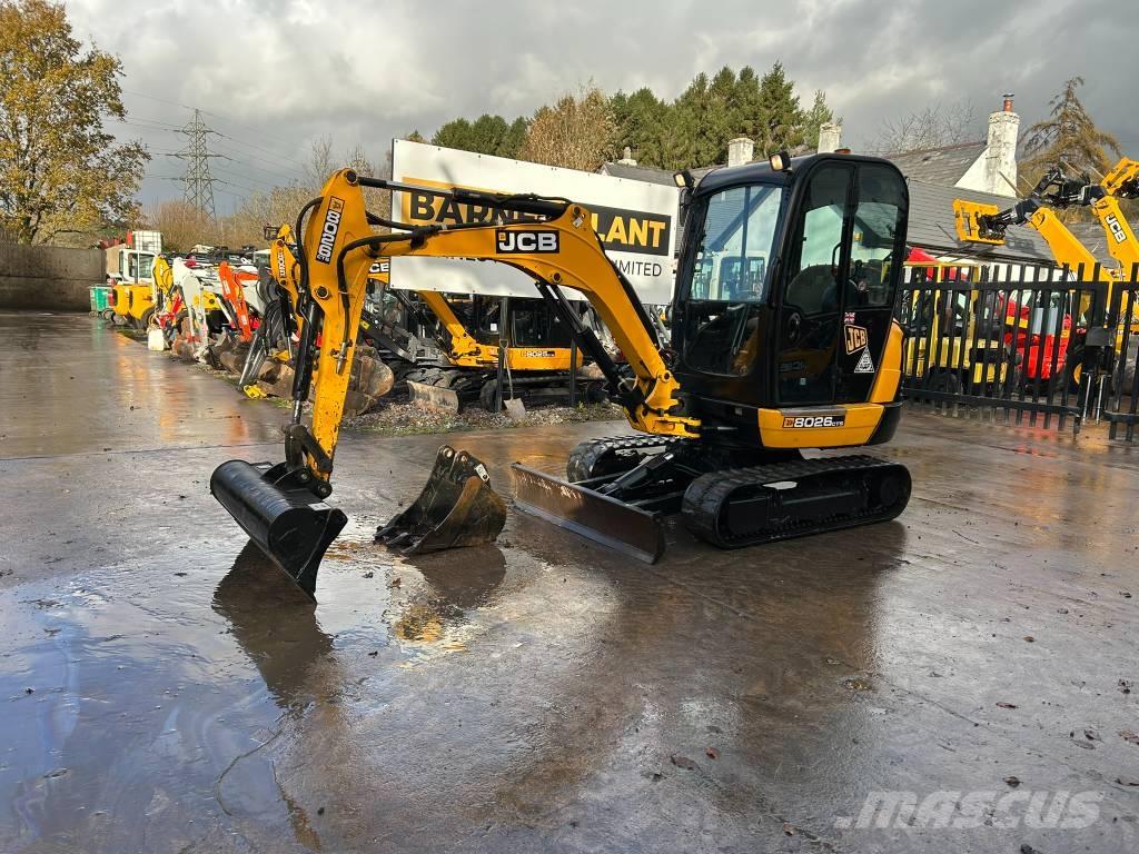JCB 8026 CTS Mini bagri <7t