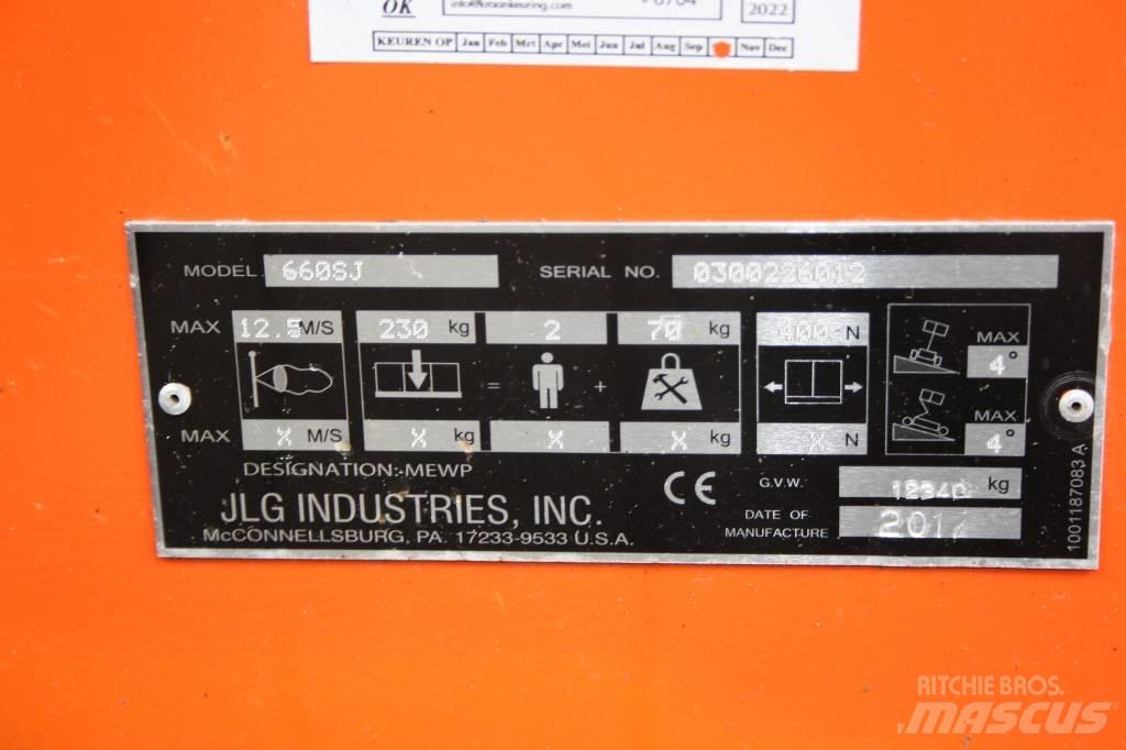 JLG 660 SJ Teleskopske dvižne ploščadi