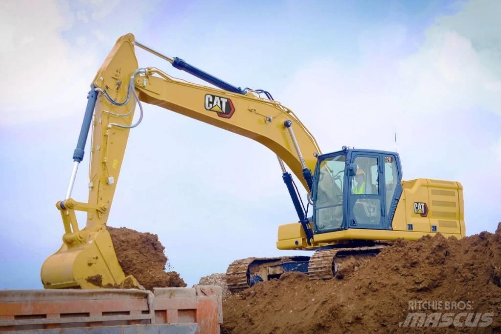 CAT 320 Bagri goseničarji