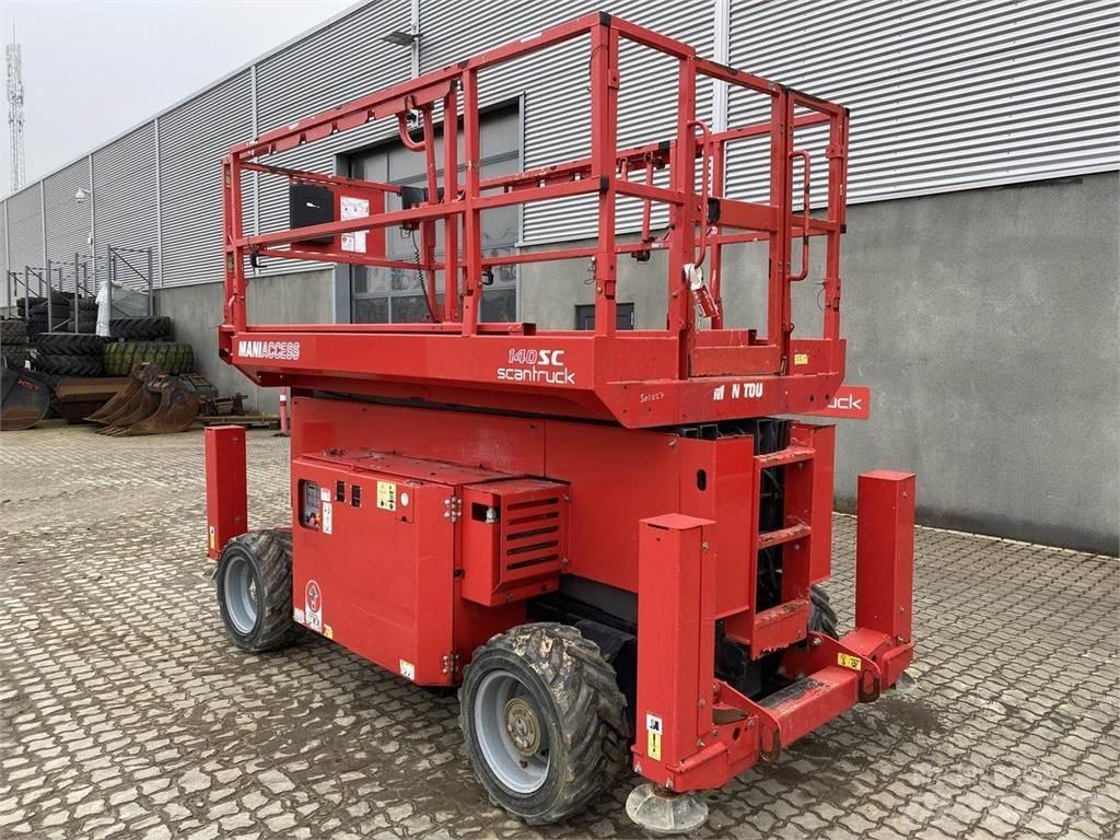 Manitou 140SC Škarjaste dvižne ploščadi