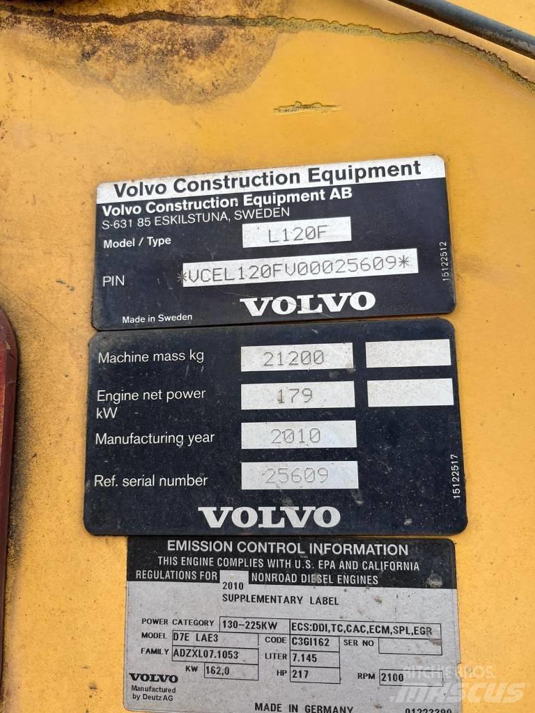 Volvo L 120 F Kolesni nakladalci